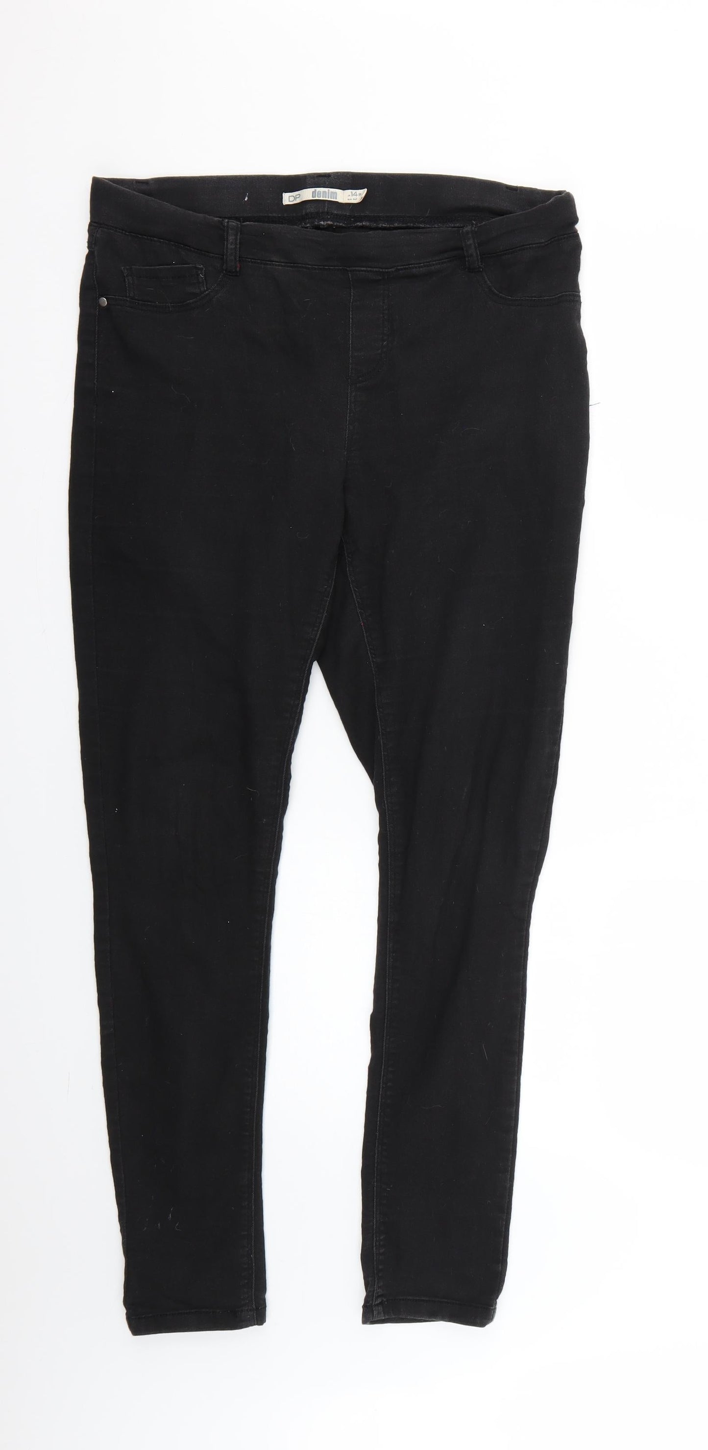 Denim Womens Black   Jegging Jeans Size 14 L28 in