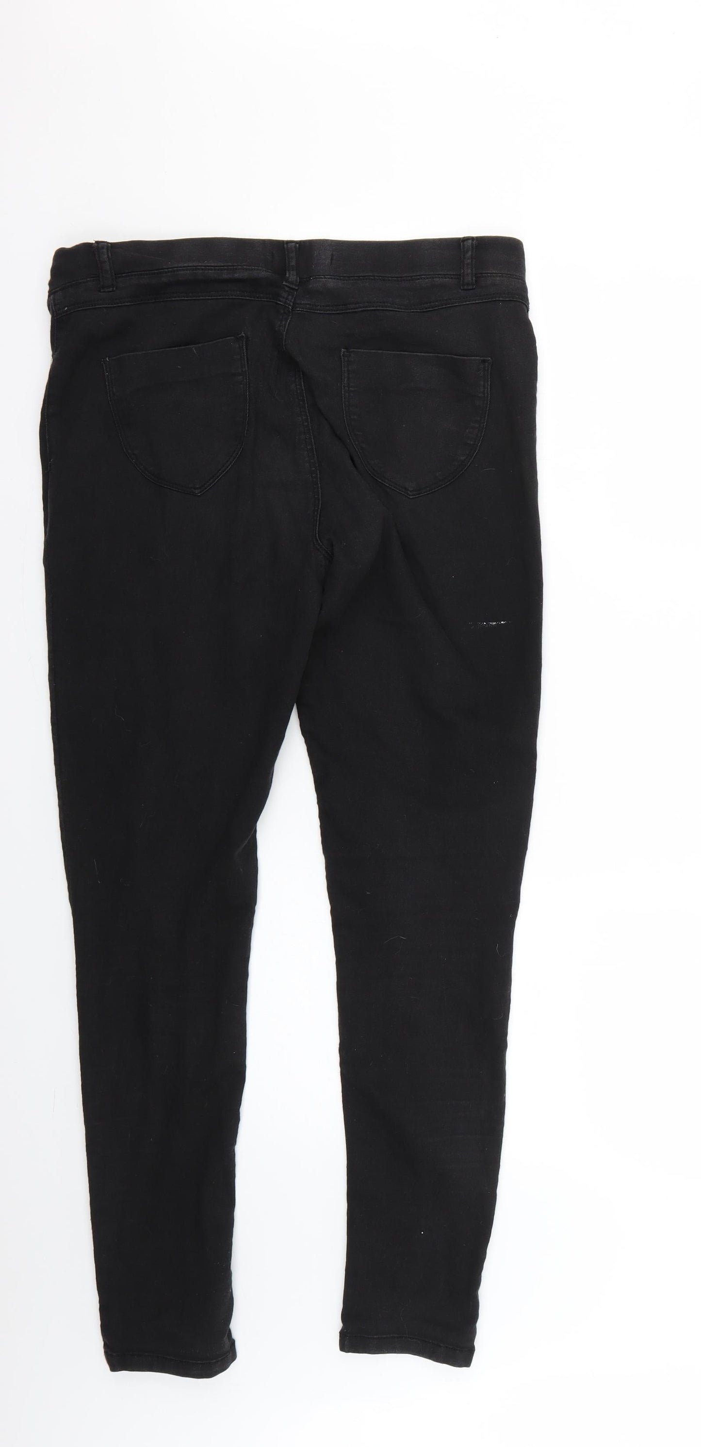 Denim Womens Black   Jegging Jeans Size 14 L28 in