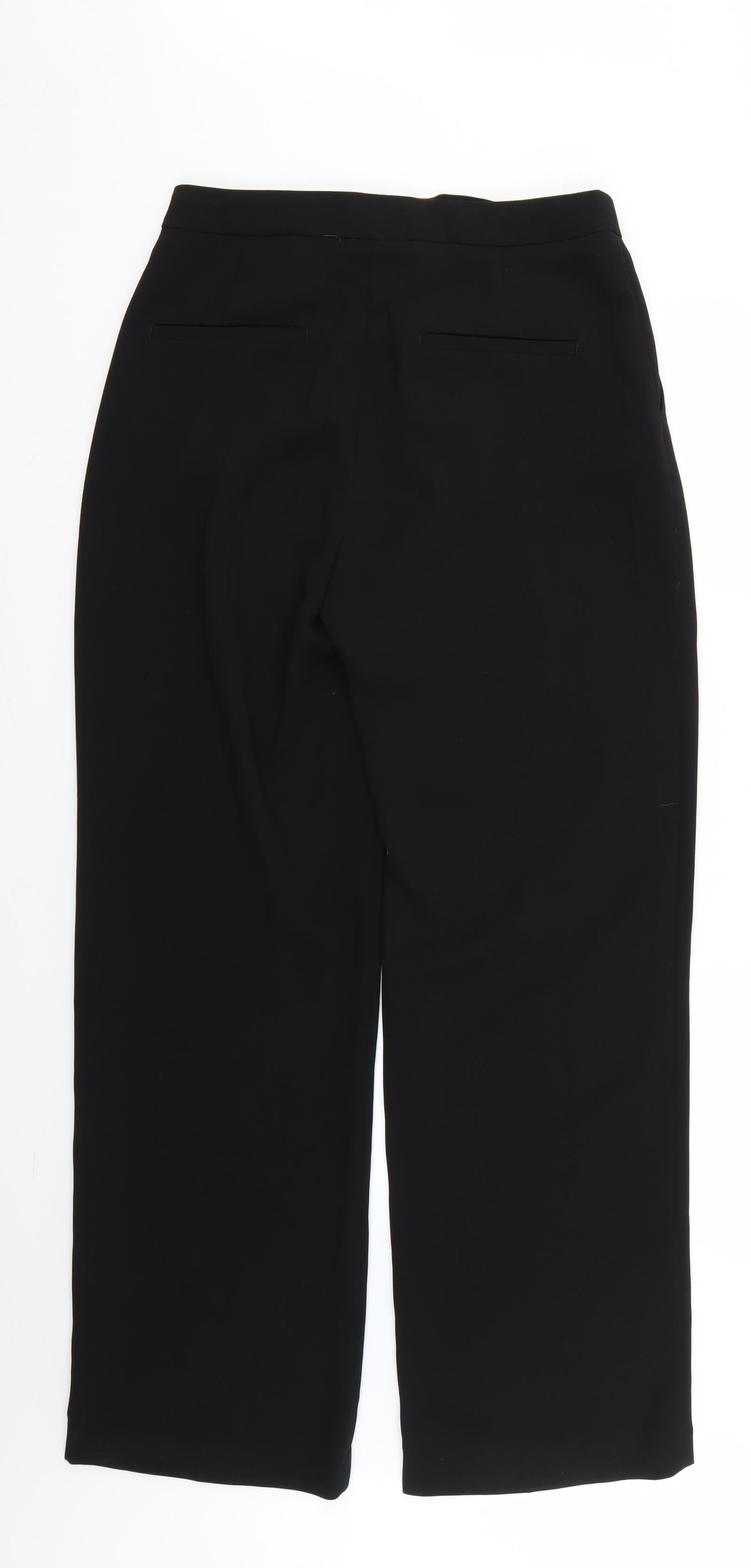 H&M Womens Black   Trousers  Size 12 L29 in