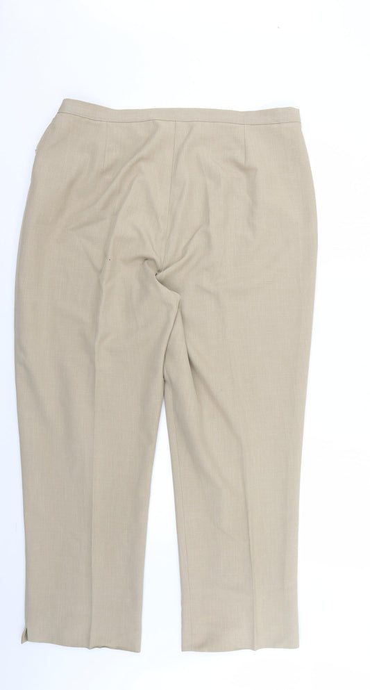 farah hamilton Womens Beige   Trousers  Size 20 L26 in