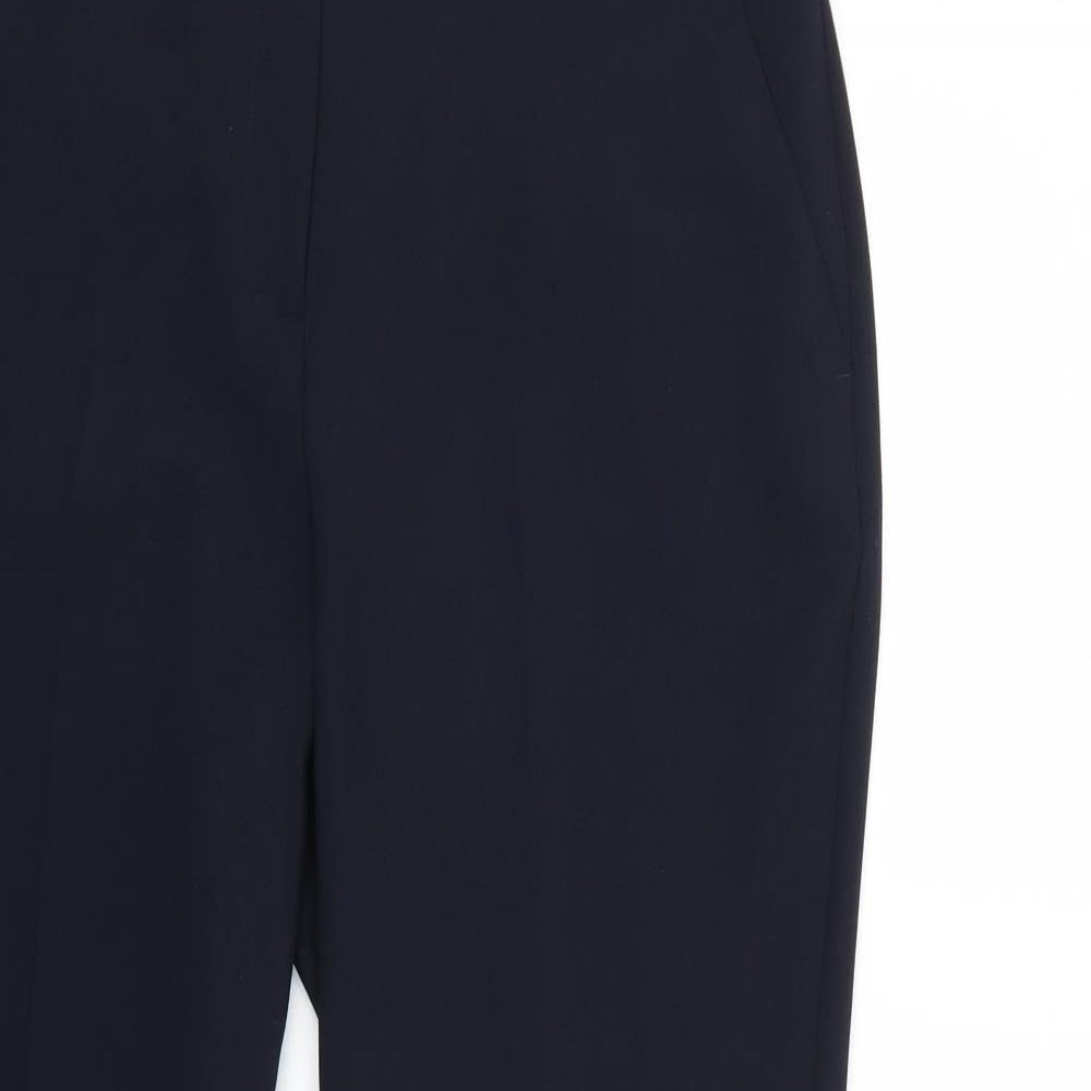 M&Co Womens Blue   Trousers  Size 12 L25 in