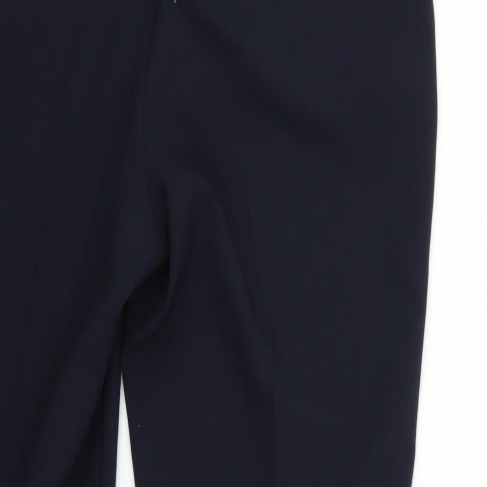 M&Co Womens Blue   Trousers  Size 12 L25 in