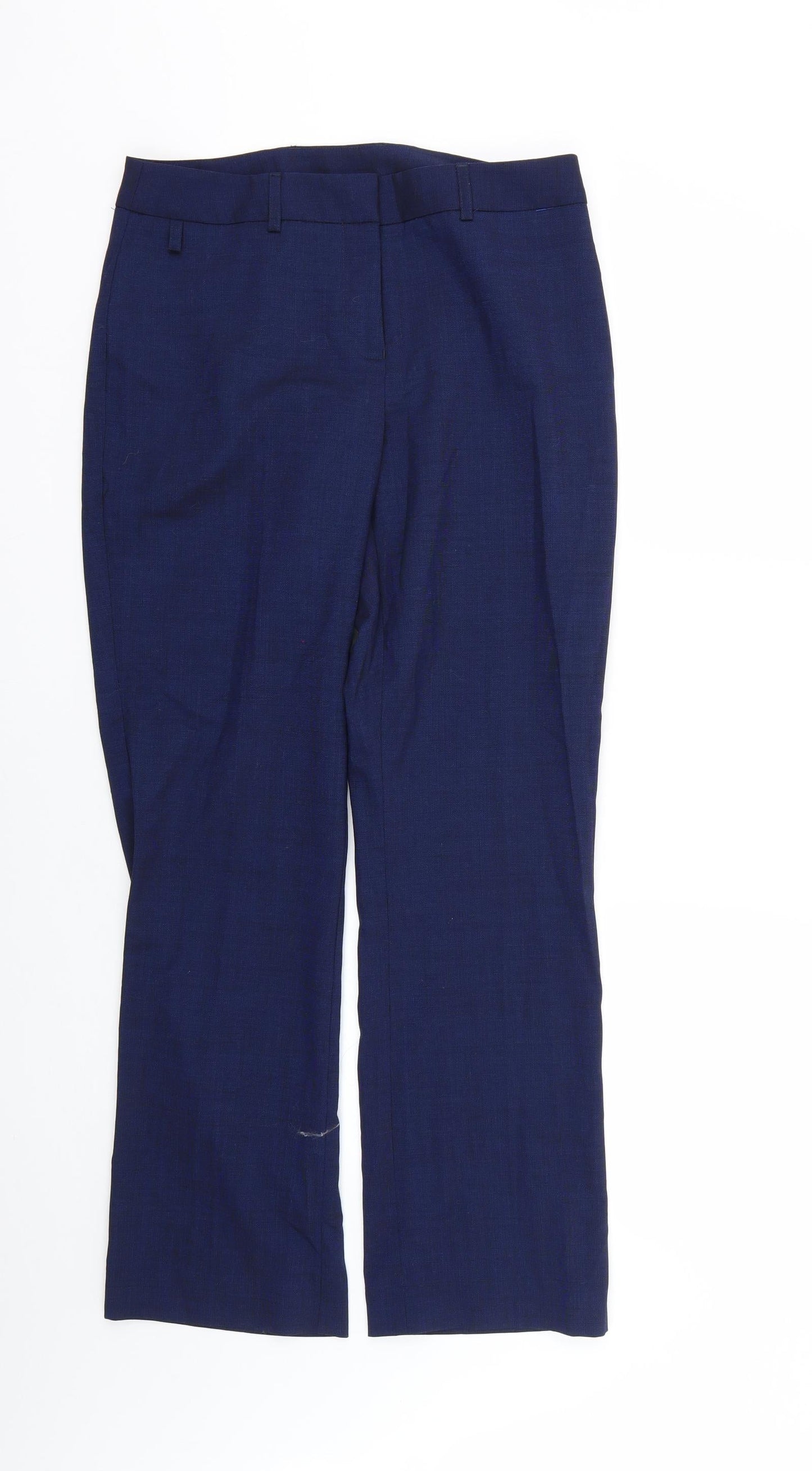 Preworn Womens Blue   Trousers  Size 10 L27 in