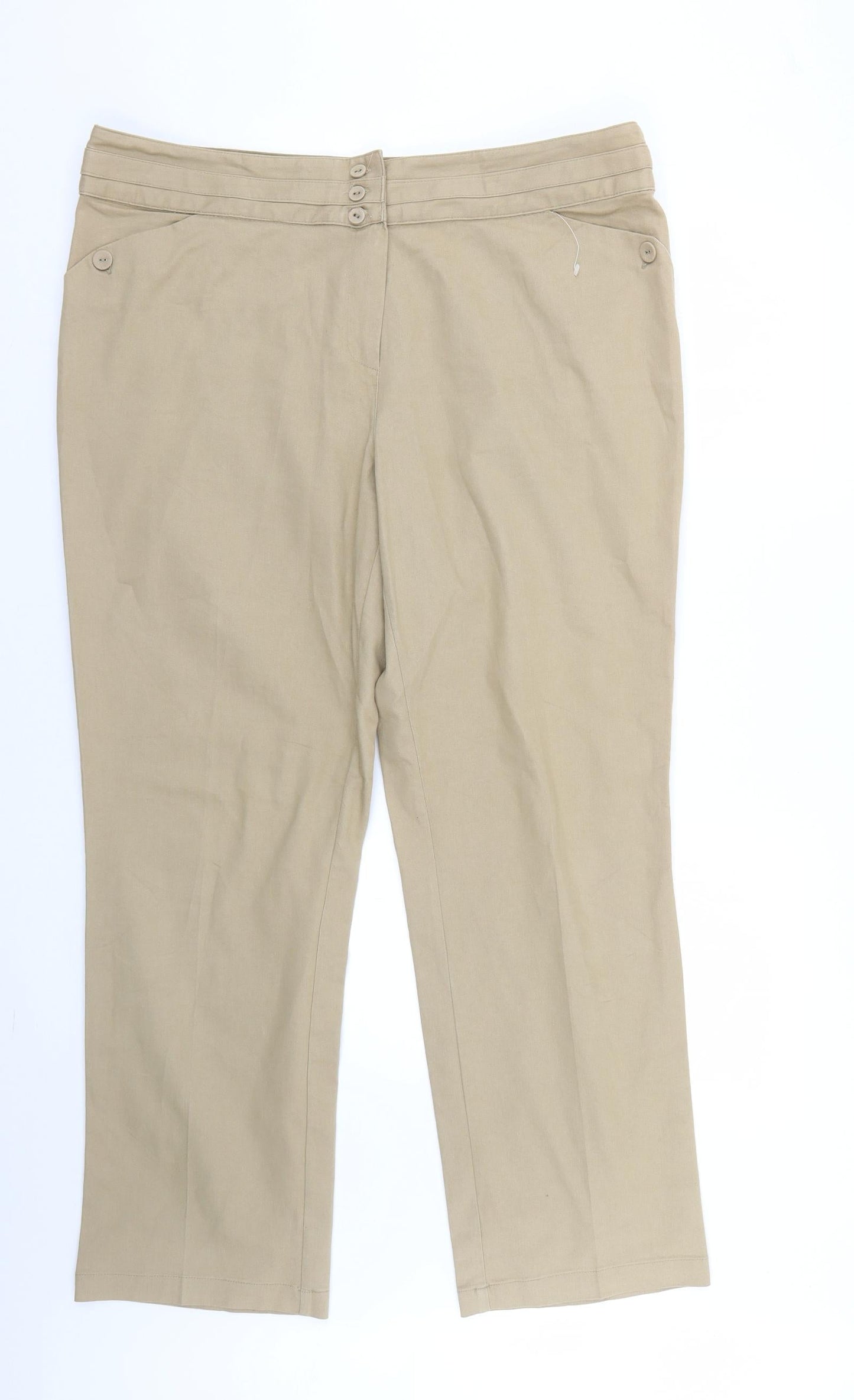 preview Womens Beige   Trousers  Size 20 L29 in
