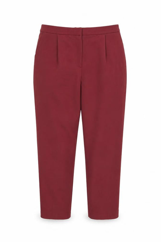 New Look Womens Red   Trousers  Size 12 L25 in