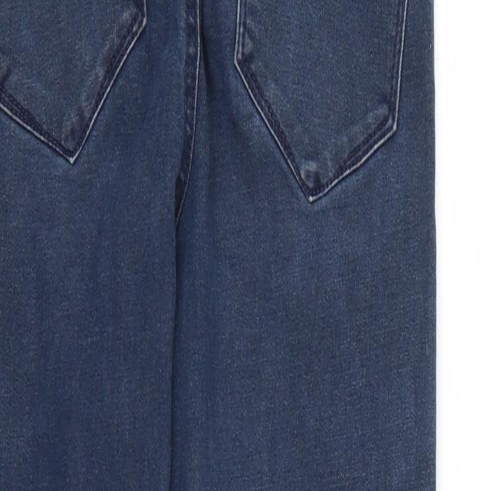 Denim & Co. Womens Blue   Skinny Jeans Size 8 L23 in