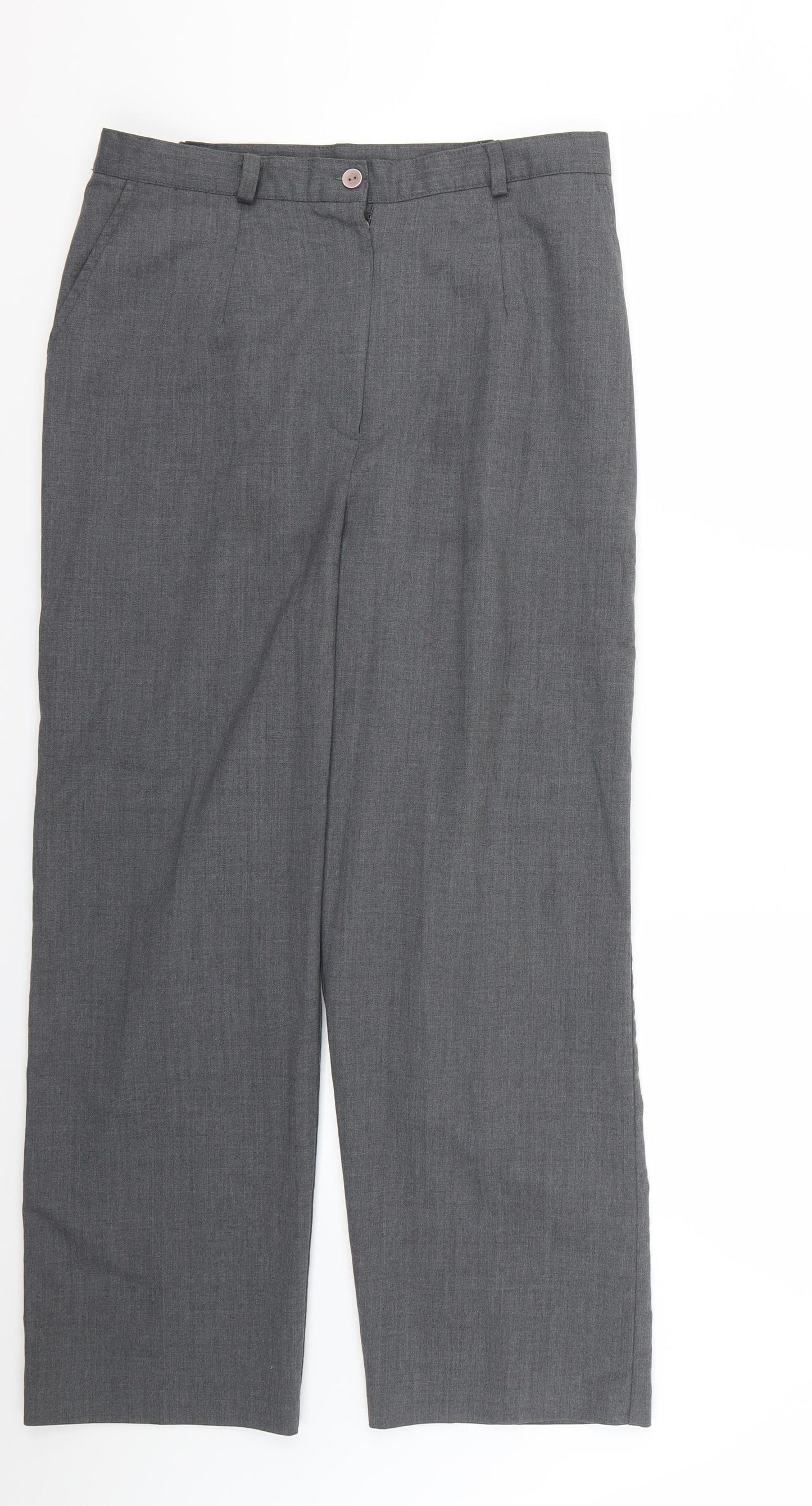 country collection Womens Grey   Trousers  Size 14 L25 in