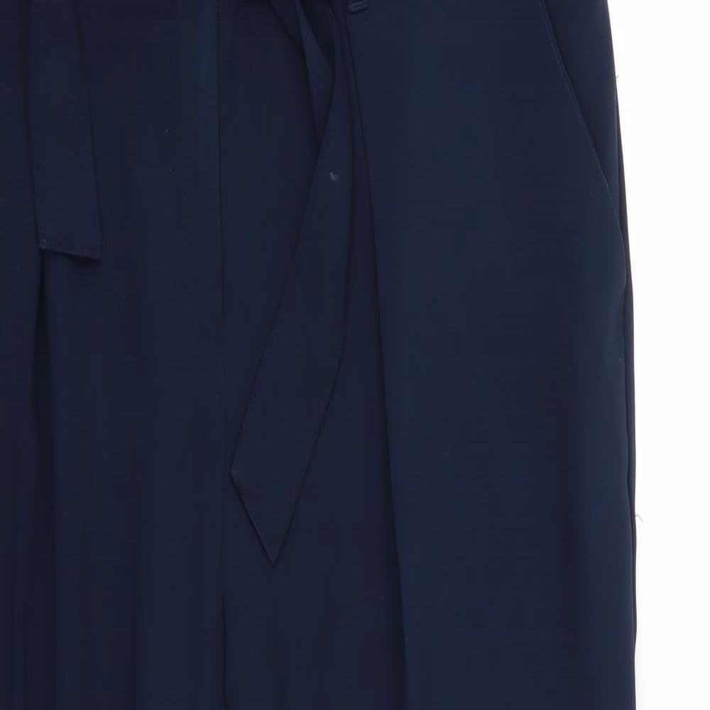 Marks and Spencer Womens Blue   Trousers  Size 14 L24 in