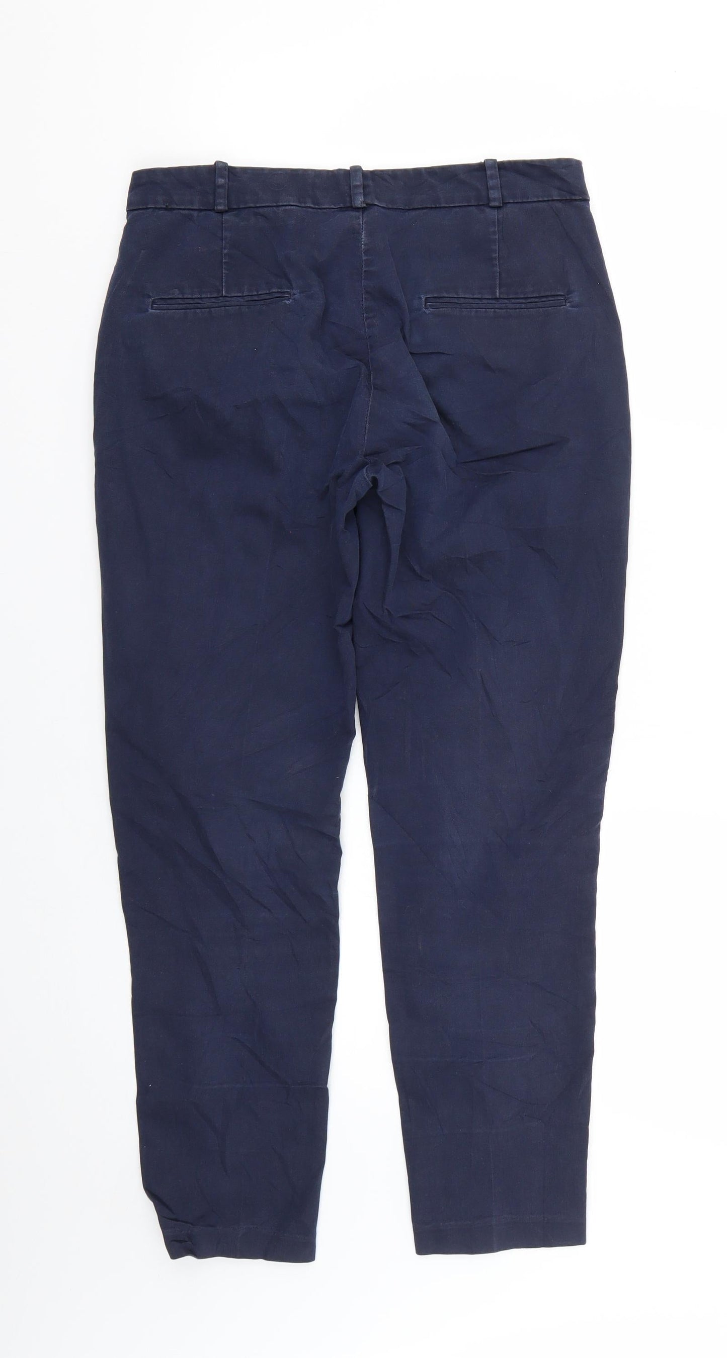 Mango Womens Blue   Trousers  Size 6 L25 in