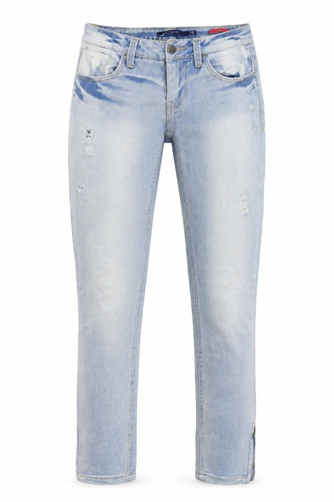 RESERVED Womens Blue  Denim Straight Jeans Size 26 L32 in