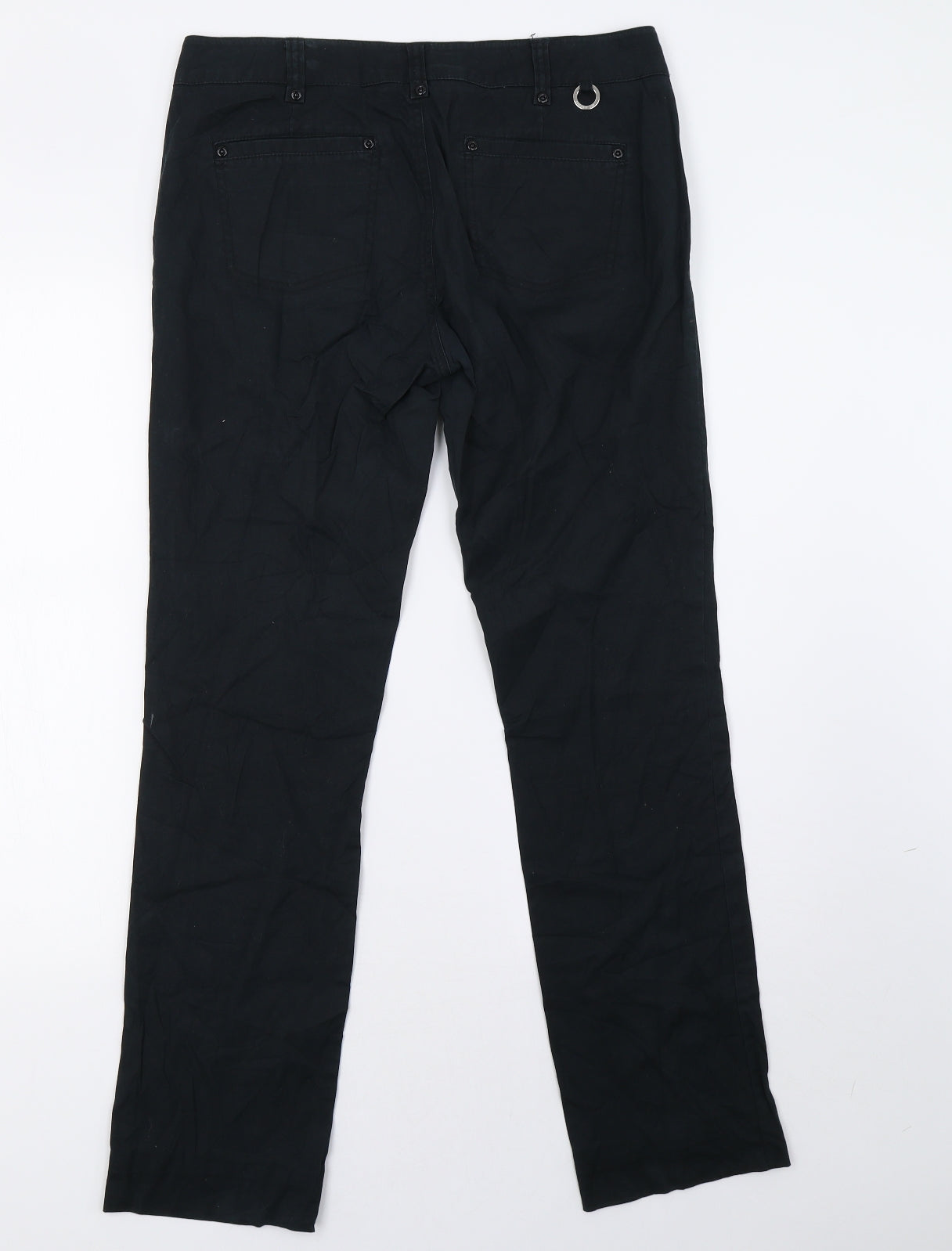 stockh lm Womens Black   Trousers  Size 12 L31 in