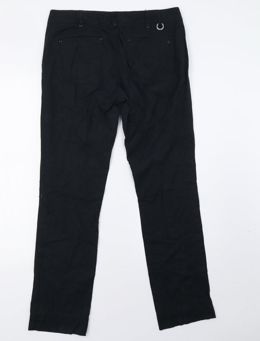 stockh lm Womens Black   Trousers  Size 12 L31 in