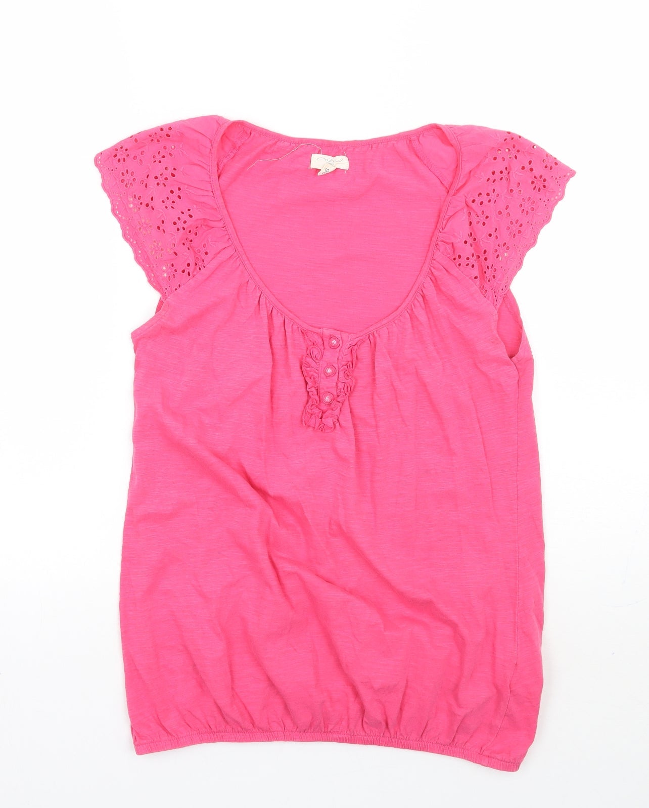 Newlook Womens Pink   Basic T-Shirt Size 8