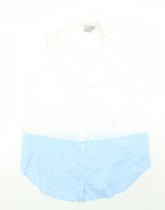 ASOS Womens White   Basic Button-Up Size 10
