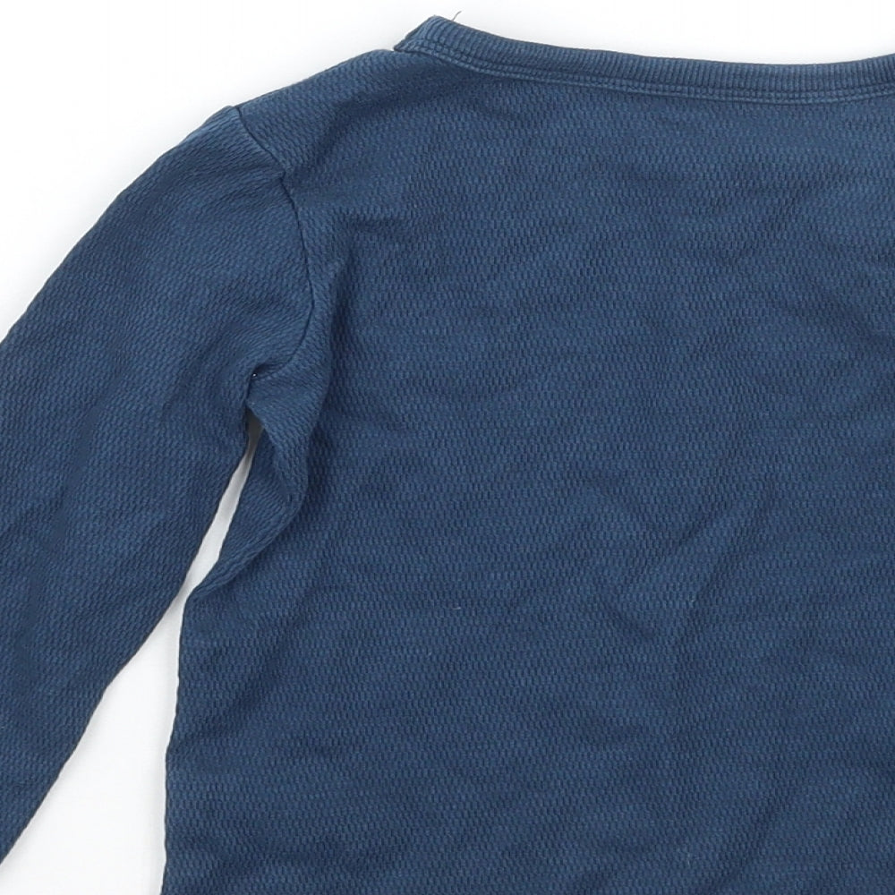 George Girls Blue   Basic T-Shirt Size 2-3 Years