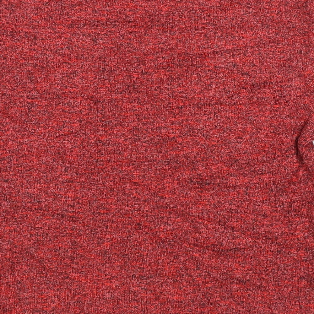 M&S Womens Red   Pullover Jumper Size 10