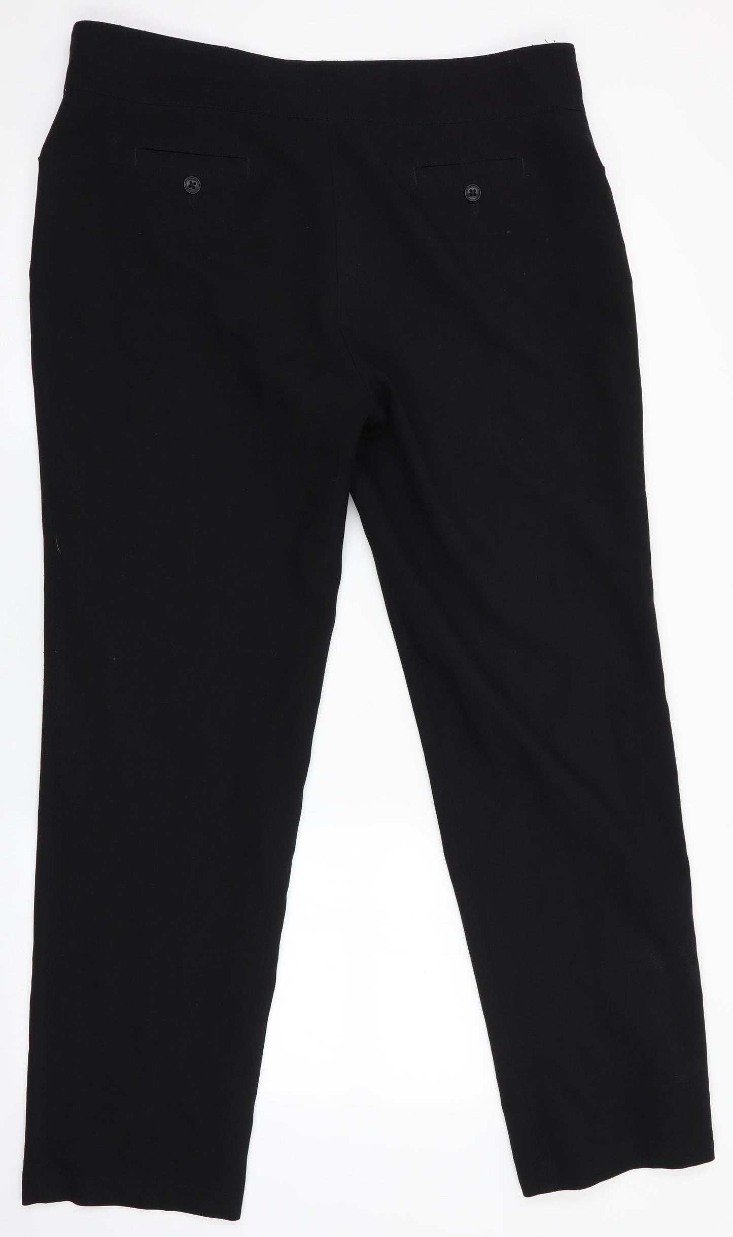 Club Class Womens Black   Trousers  Size 16 L30 in