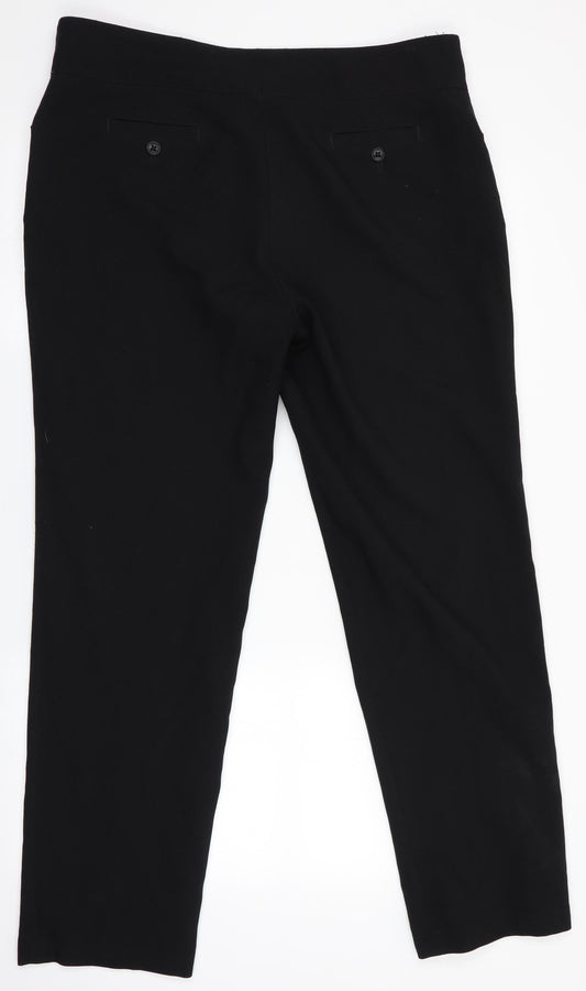 Club Class Womens Black   Trousers  Size 16 L30 in