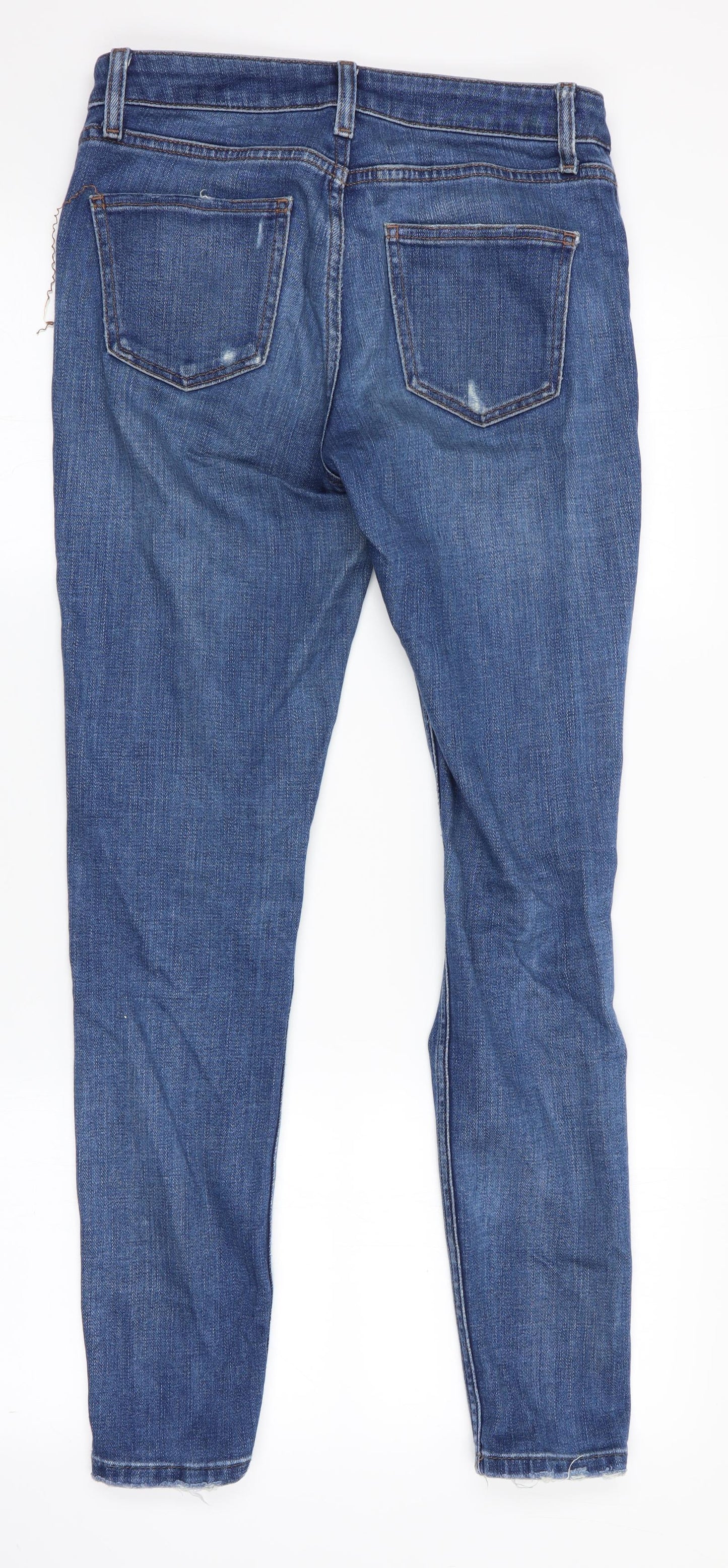 Topshop Mens Blue   Straight Jeans Size 26 in L30 in