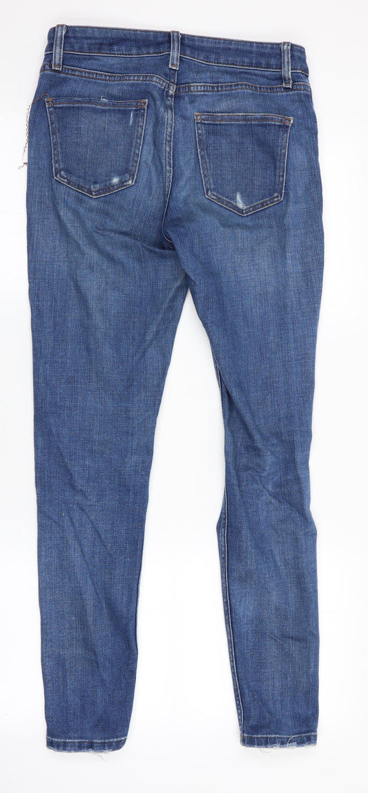 Topshop Mens Blue   Straight Jeans Size 26 in L30 in