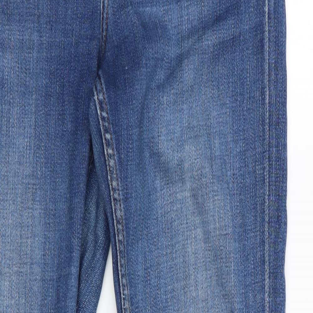 Topshop Mens Blue   Straight Jeans Size 26 in L30 in