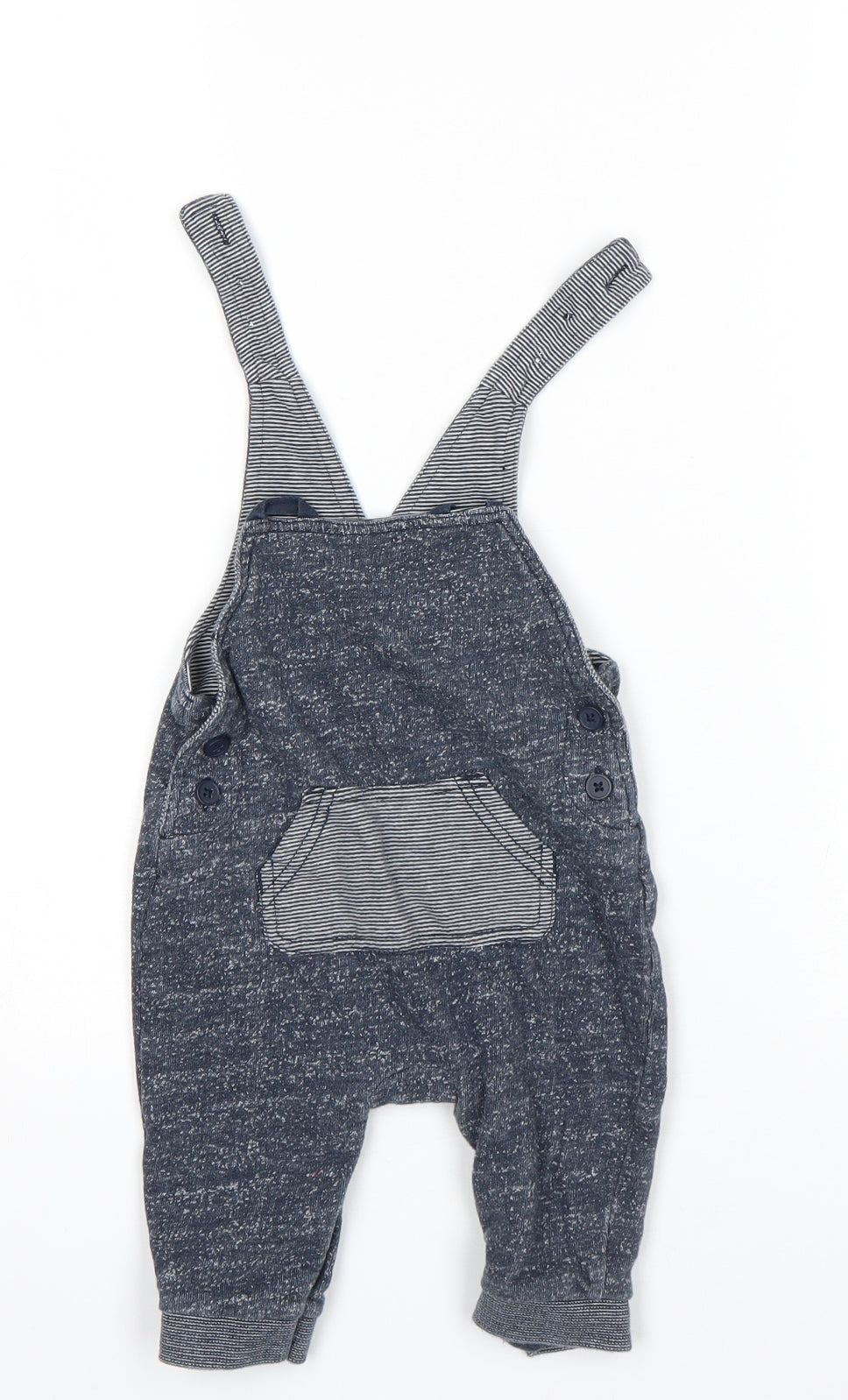 George Boys Grey   Dungaree One-Piece Size 3-6 Months