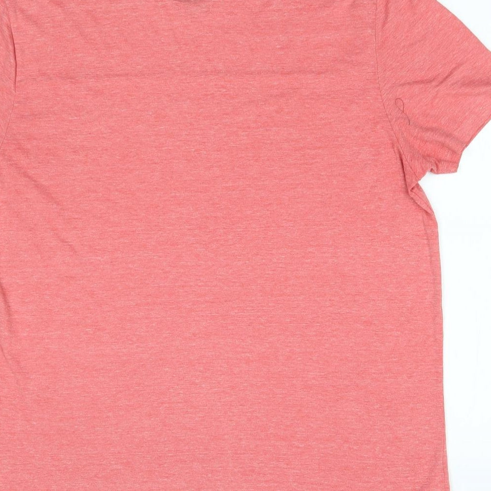 burton menswear Mens Pink    T-Shirt Size L