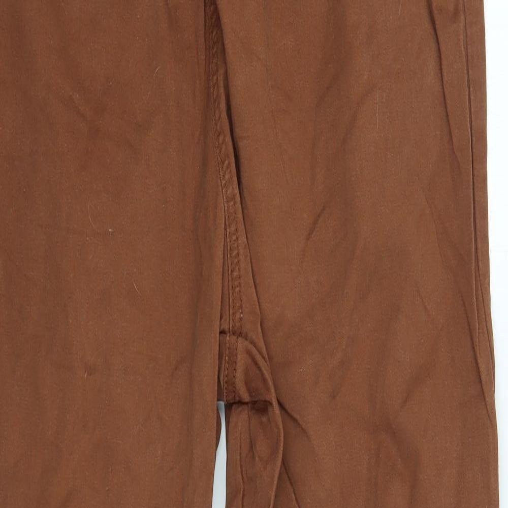 Preworn Womens Brown   Trousers  Size 18 L28 in