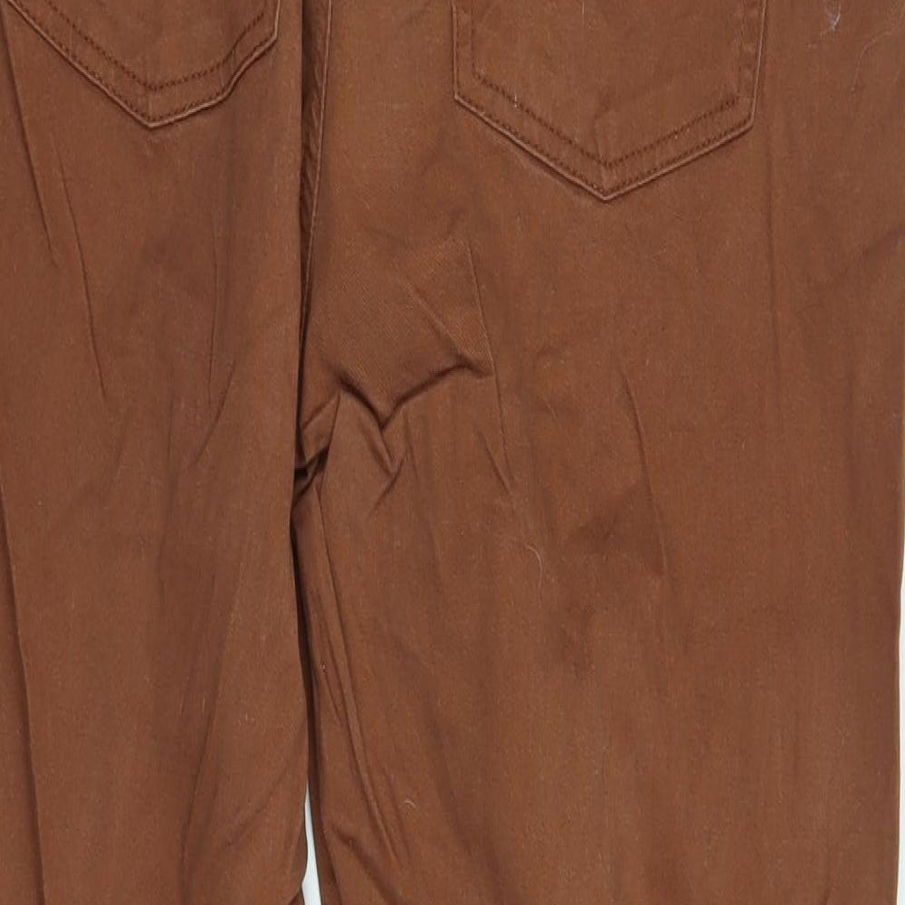 Preworn Womens Brown   Trousers  Size 18 L28 in
