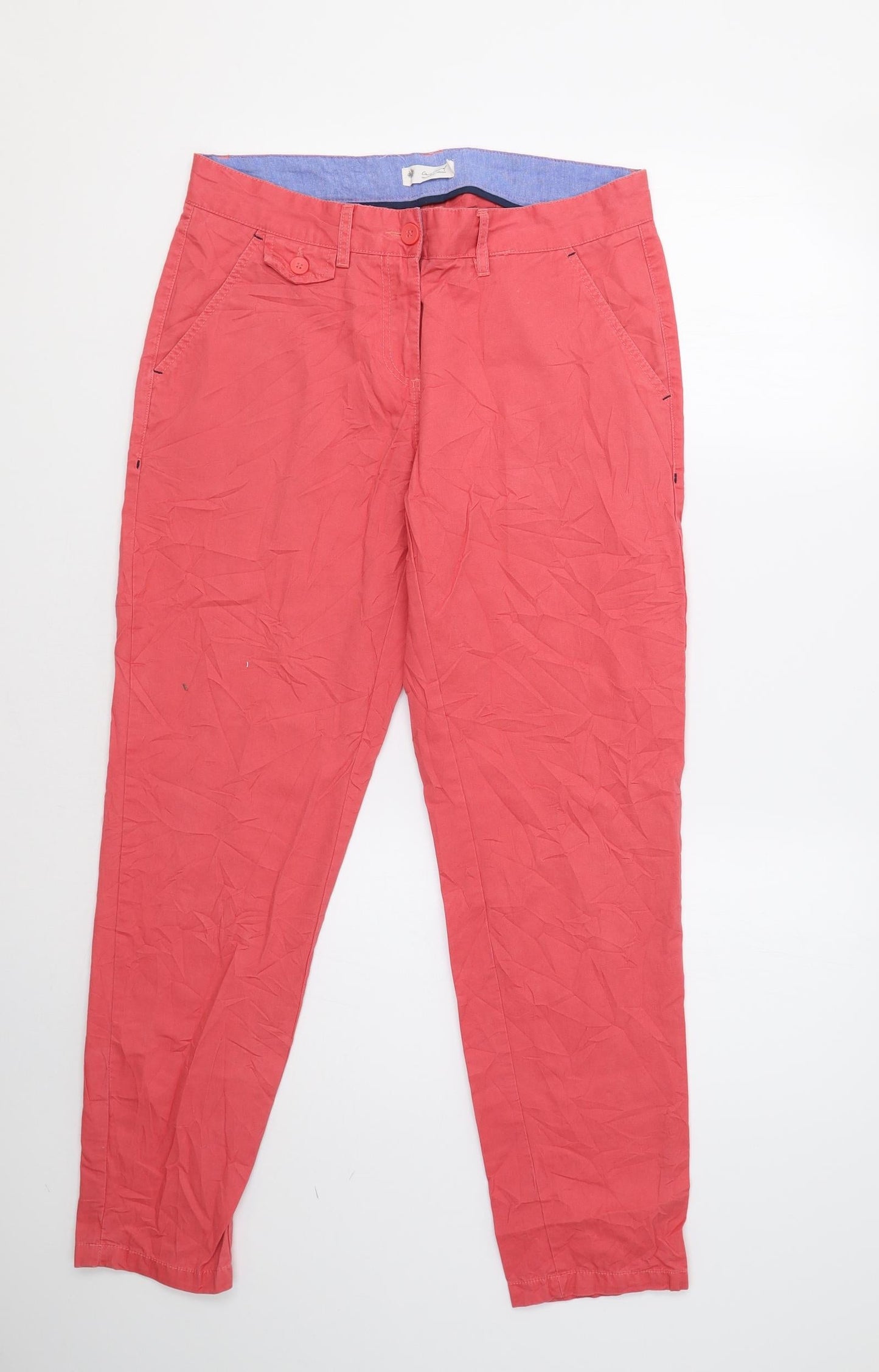 Carry Camel Womens Pink   Trousers  Size 12 L29 in