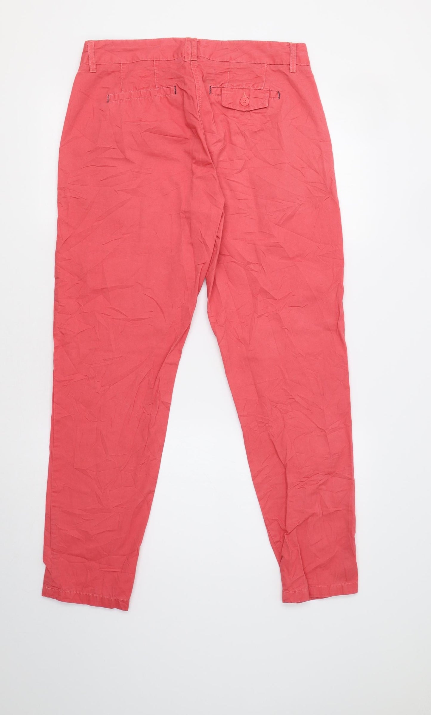 Carry Camel Womens Pink   Trousers  Size 12 L29 in