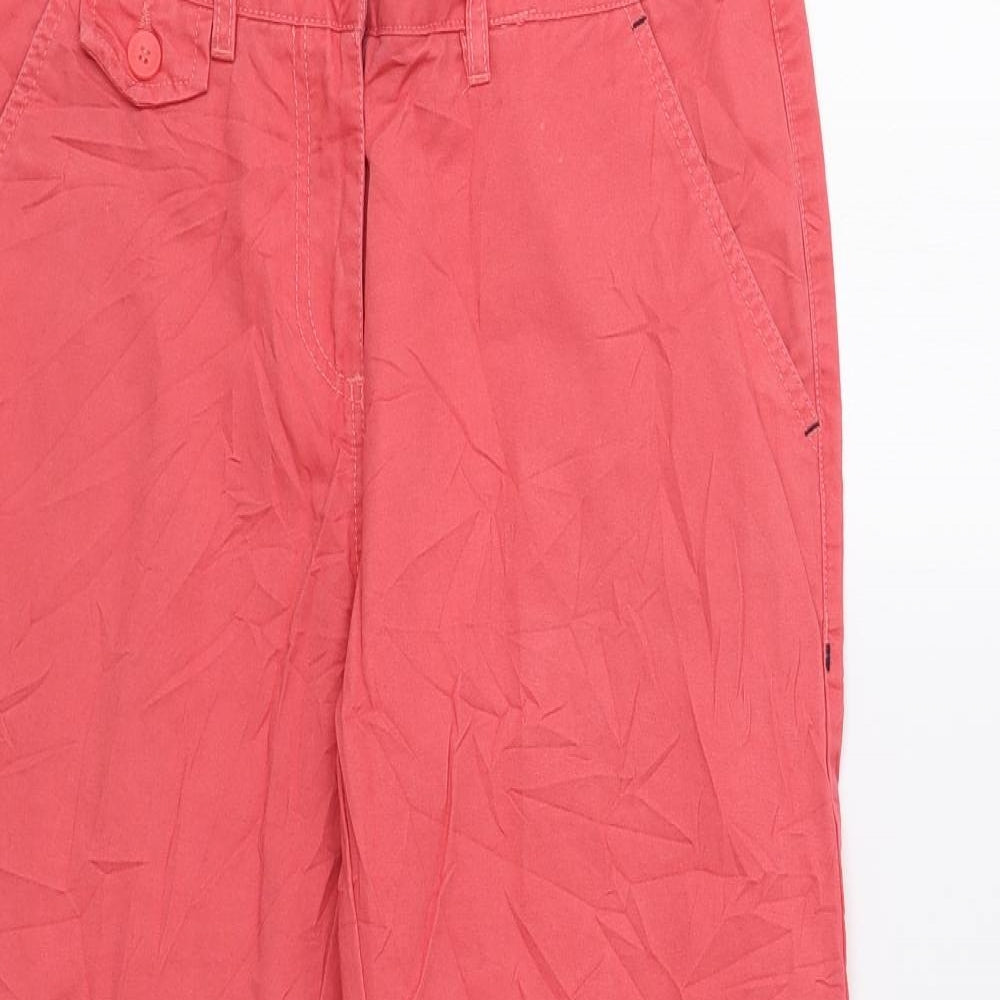 Carry Camel Womens Pink   Trousers  Size 12 L29 in
