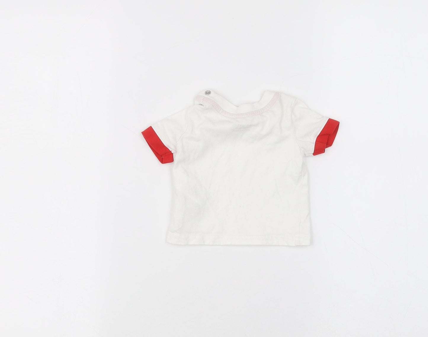 Primark Baby White   Basic T-Shirt Size 0-3 Months