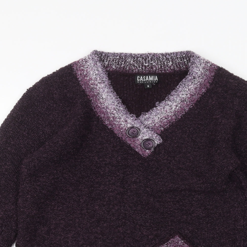 casamia Womens Purple   Pullover Jumper Size S