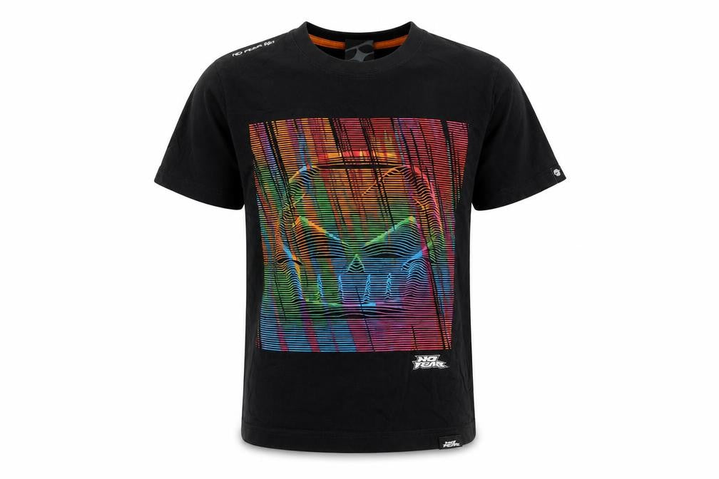 No Fear Girls Black   Basic T-Shirt Size 11-12 Years