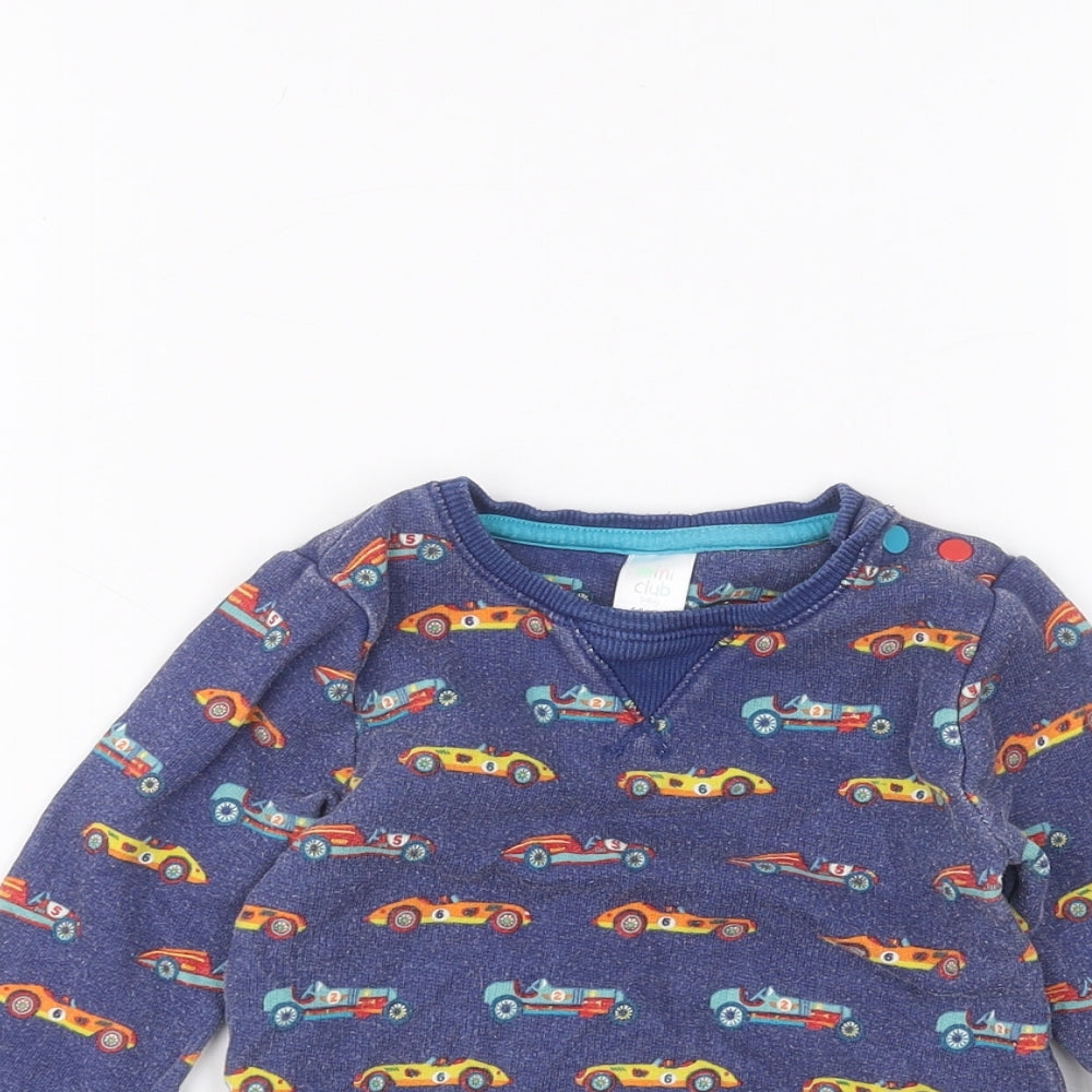 Mini Club Baby Blue   Pullover Jumper Size 6-9 Months