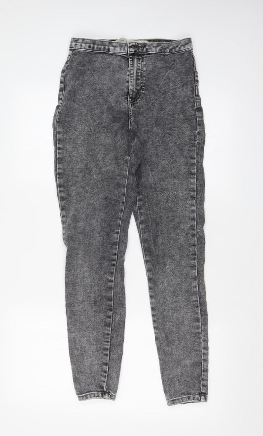 DENIM CO Womens Grey   Skinny Jeans Size 12 L26 in