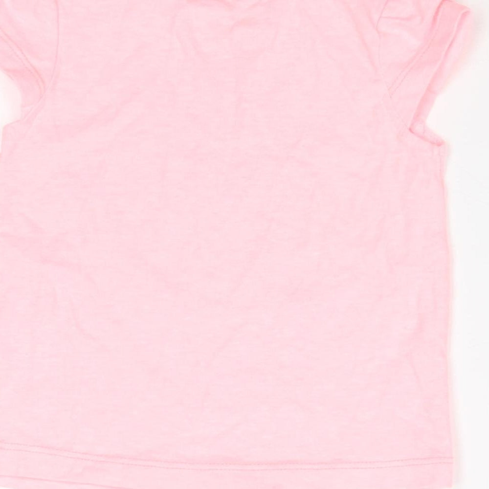 TU Girls Pink   Basic T-Shirt Size 3-6 Months