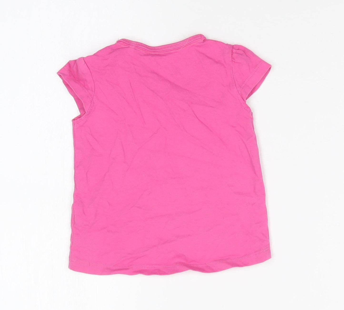 TU Girls Pink   Basic T-Shirt Size 3-6 Months