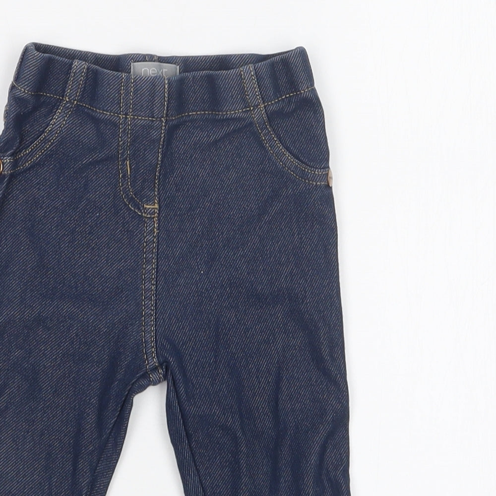 NEXT Girls Blue    Leggings Size 9-12 Months