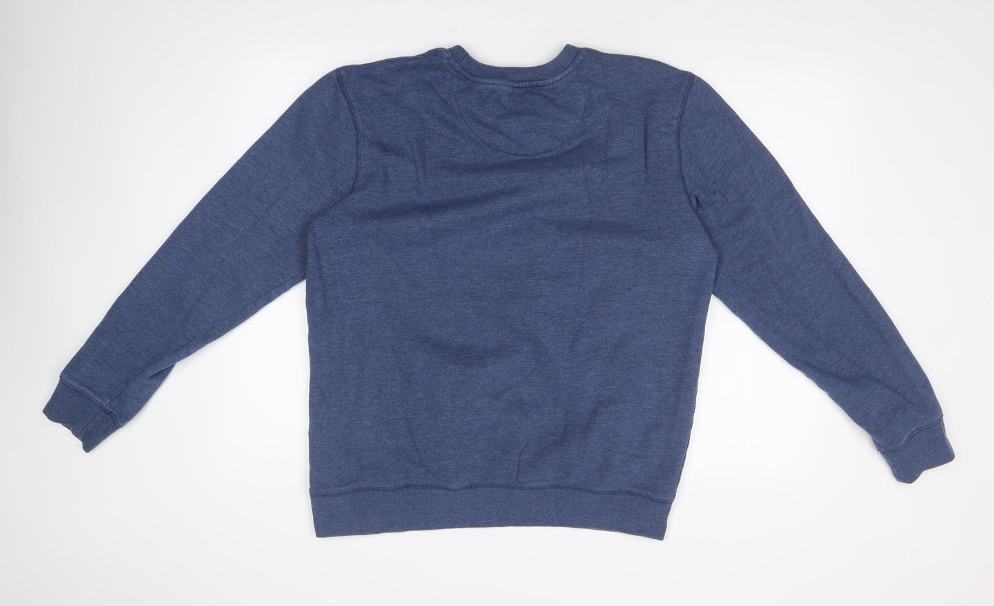 Nutmeg Mens Blue   Pullover Sweatshirt Size L