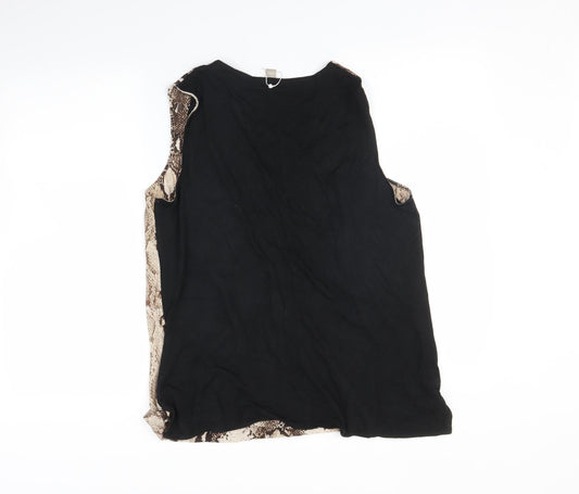 Anthology Womens Brown   Basic T-Shirt Size 16