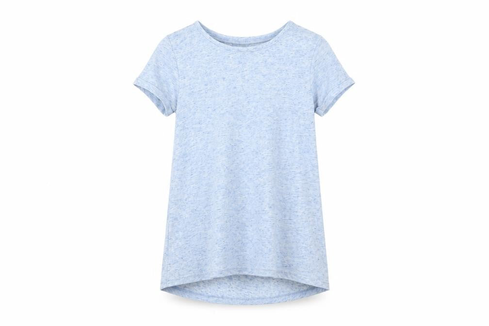 TU Girls Blue   Basic T-Shirt Size 7 Years