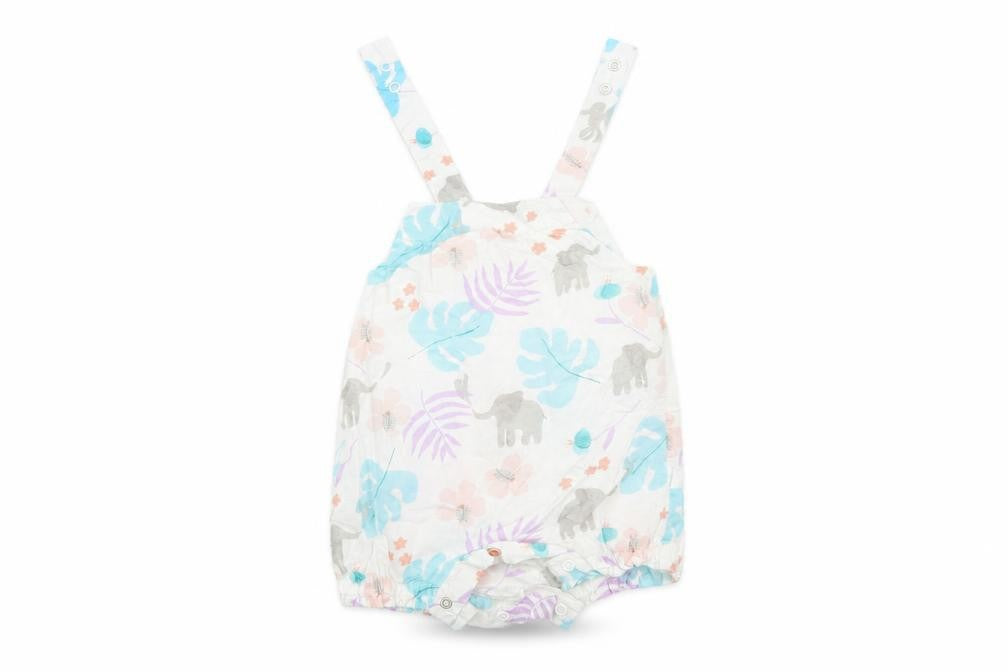 Marks and Spencer Baby Multicoloured   Romper One-Piece Size 0-3 Months  - Leaf print