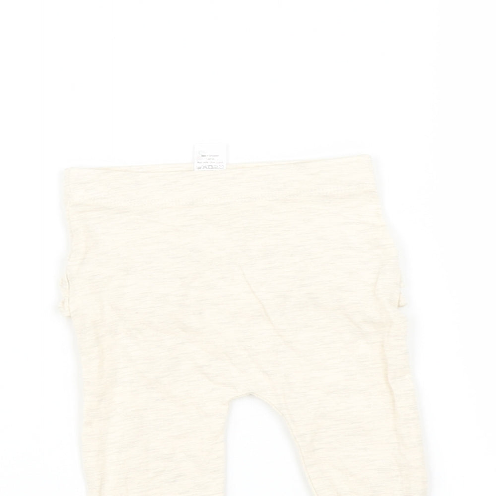 George Baby Beige    Leggings Size 3-6 Months