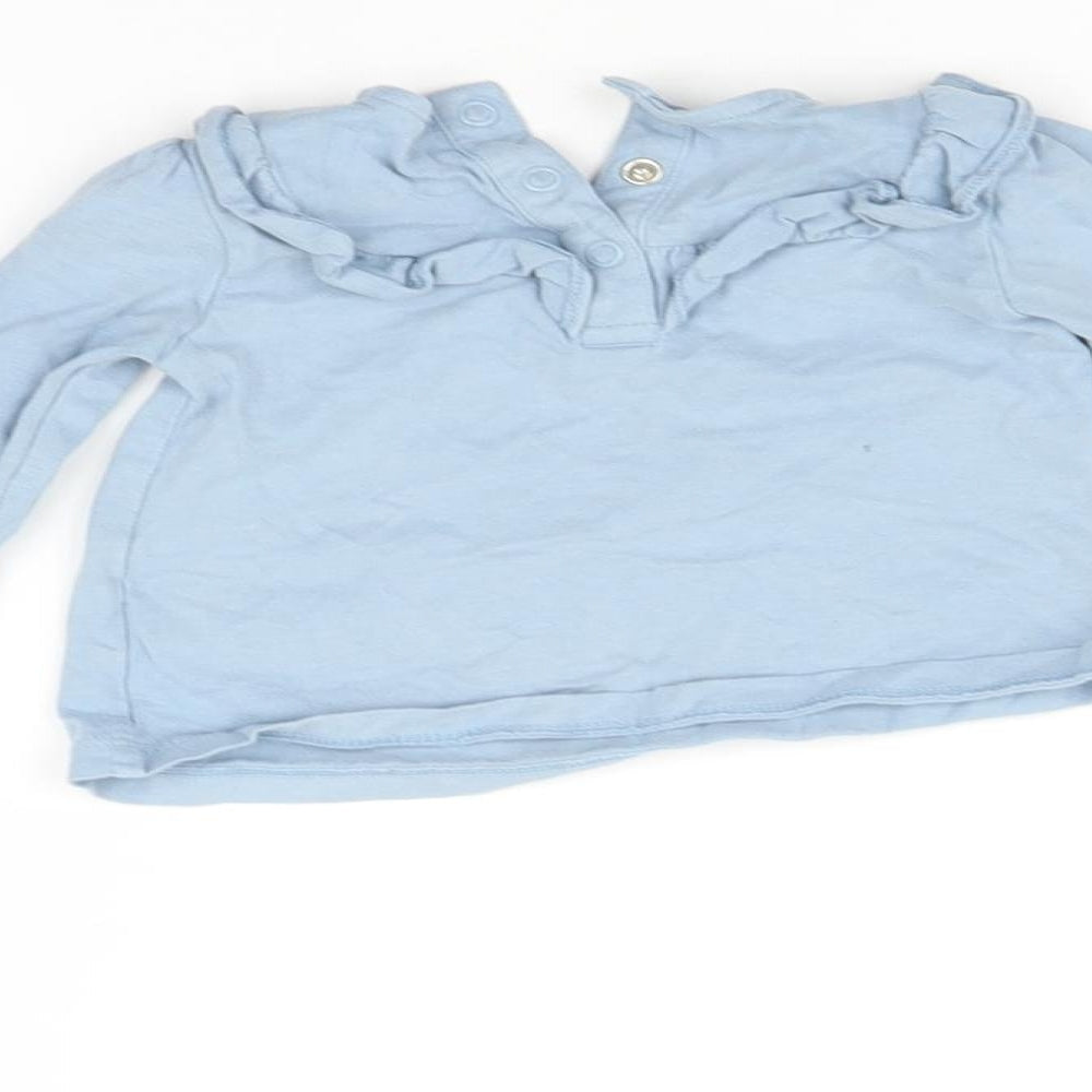 TU Baby Blue   Basic T-Shirt Size 3-6 Months