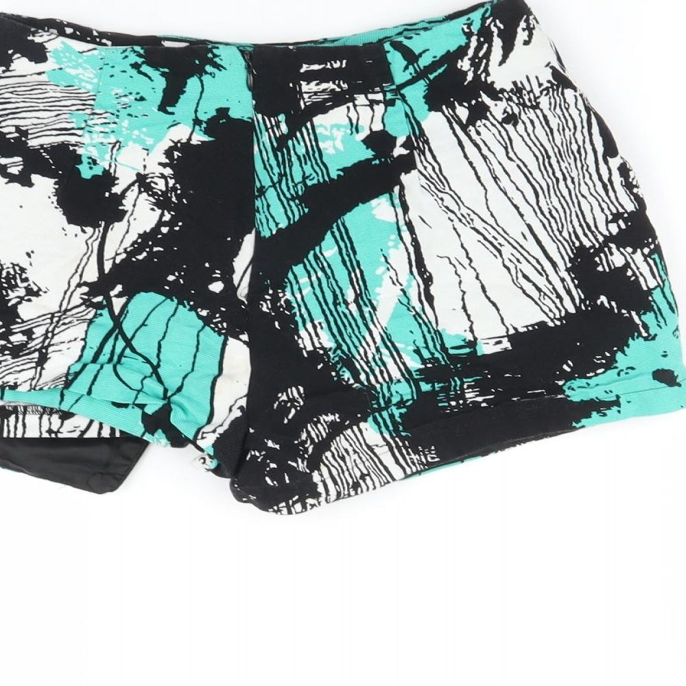 Topshop Womens Blue   A-Line Skort Size 8