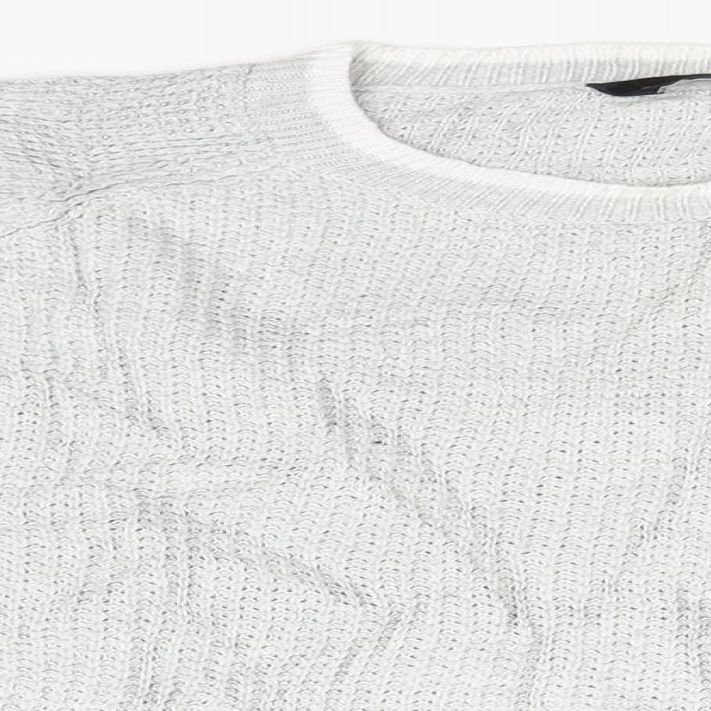 Dorothy Perkins Womens Grey   Pullover Jumper Size 12