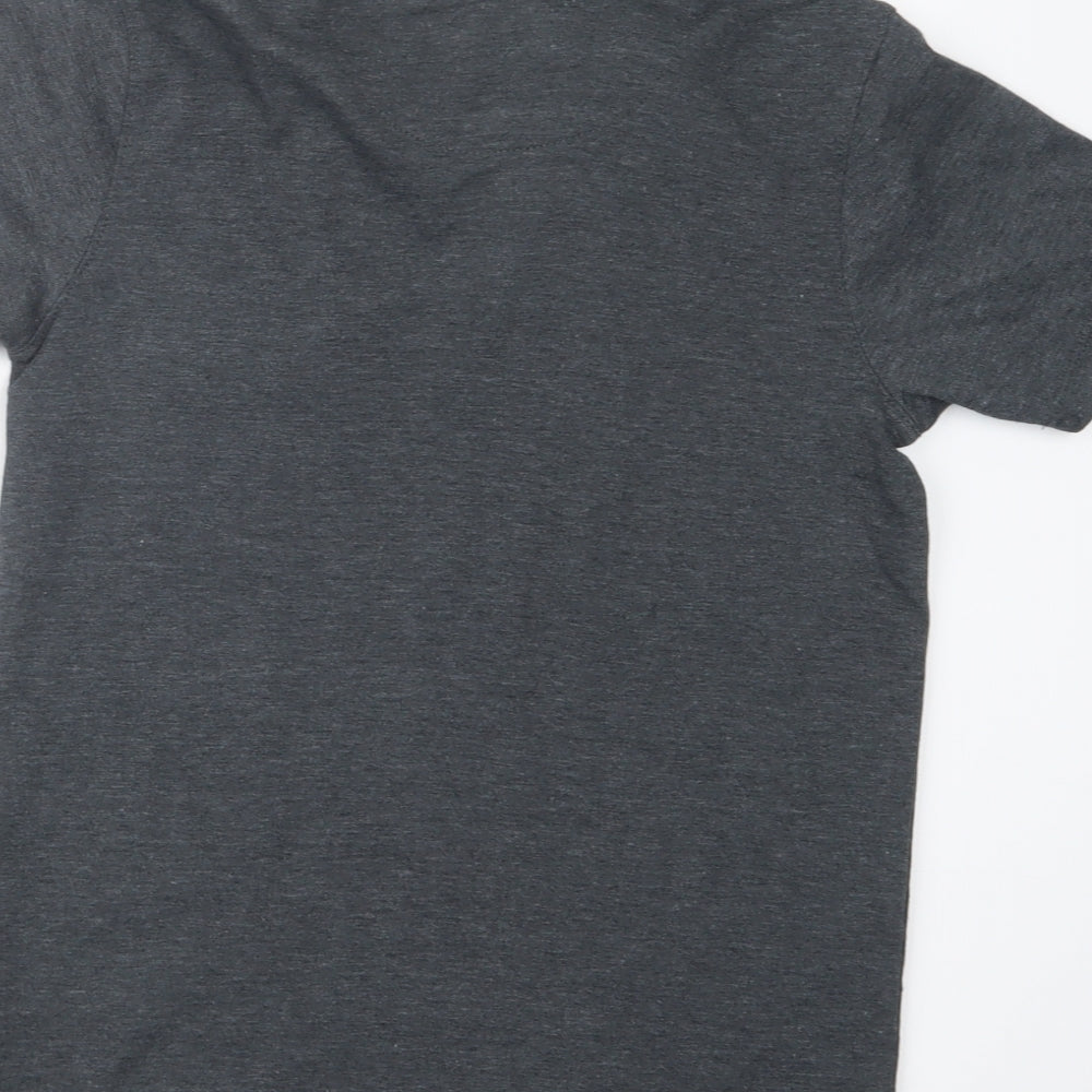 George Boys Grey   Basic Polo Size 10-11 Years