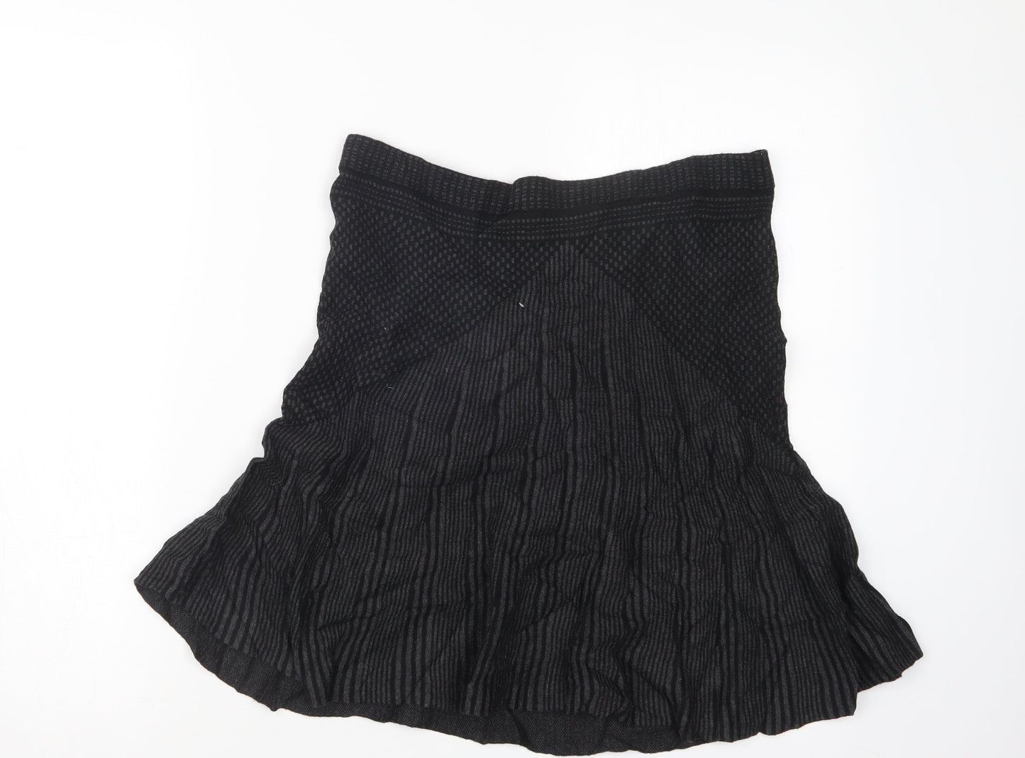Max Studio Womens Black   A-Line Skirt Size L